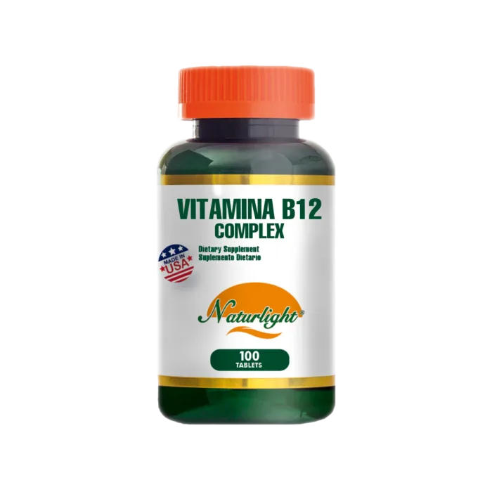 VITAMINA B12 Complex, 100 Tabletas
