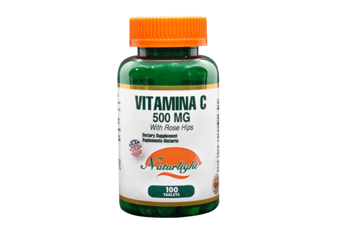 VITAMINA C 500 mg, 100 cápsulas