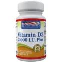 VITAMINA D3 2000 IU, 100 Softgels